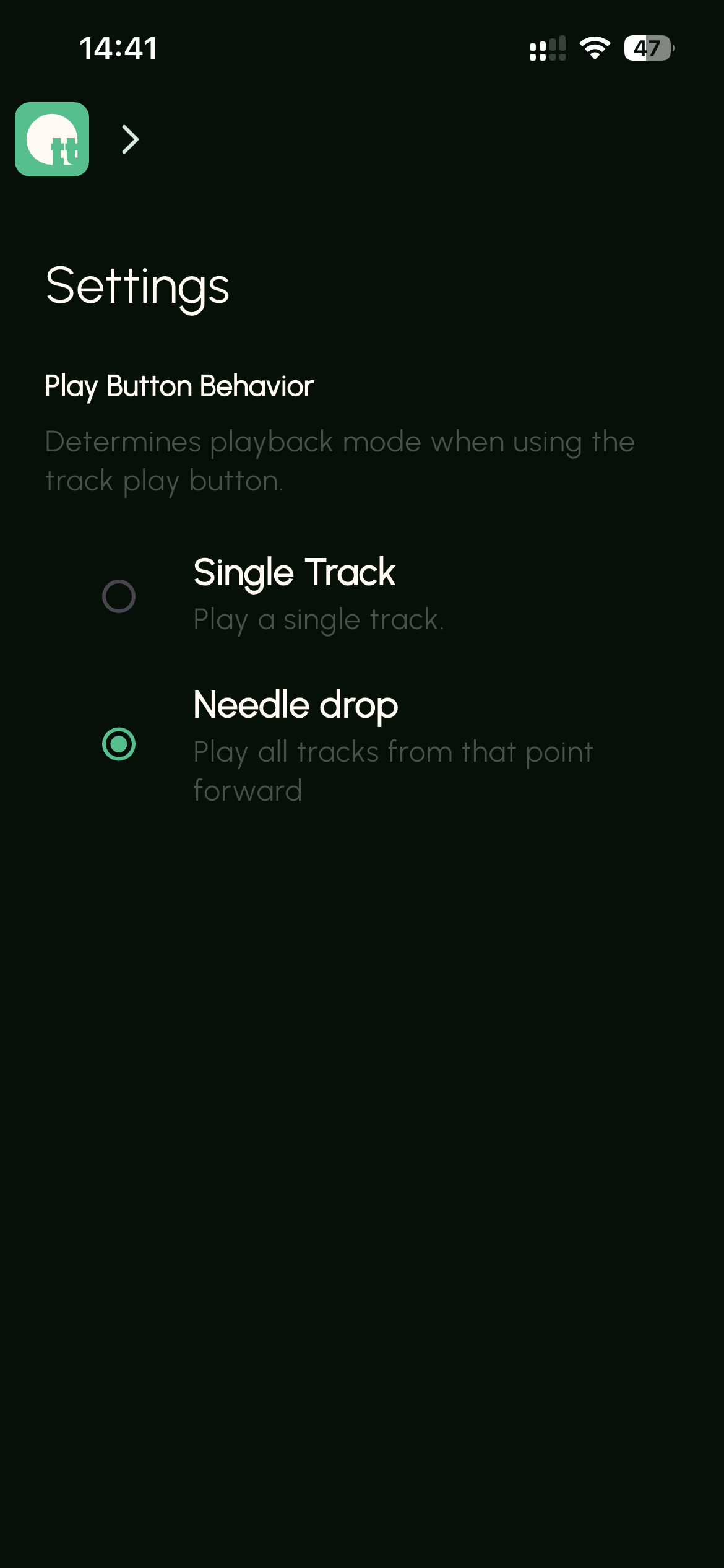 TapeTrade App Screen 2